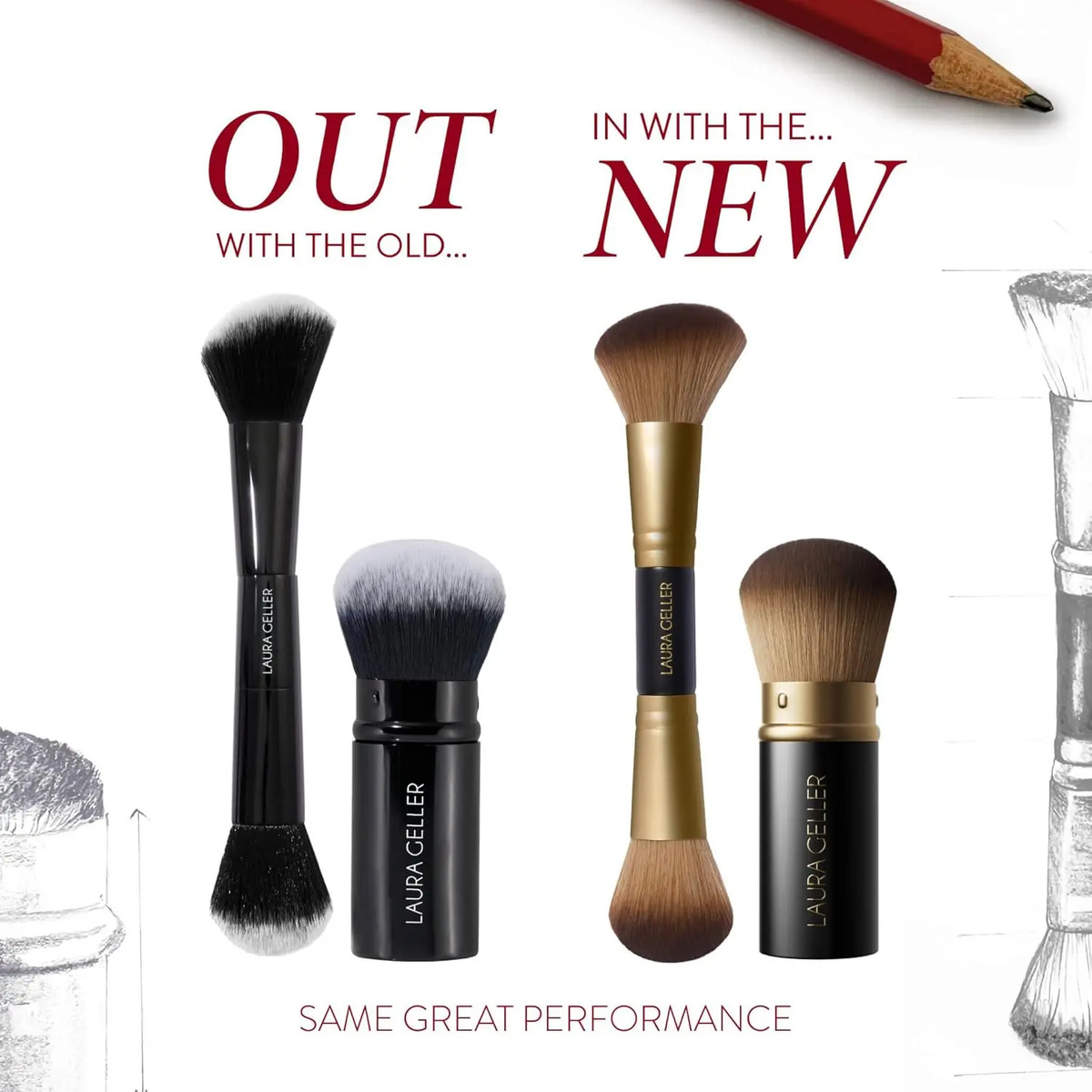 Laura Geller Conjunto De Pinceles De Maquillaje - Image 2