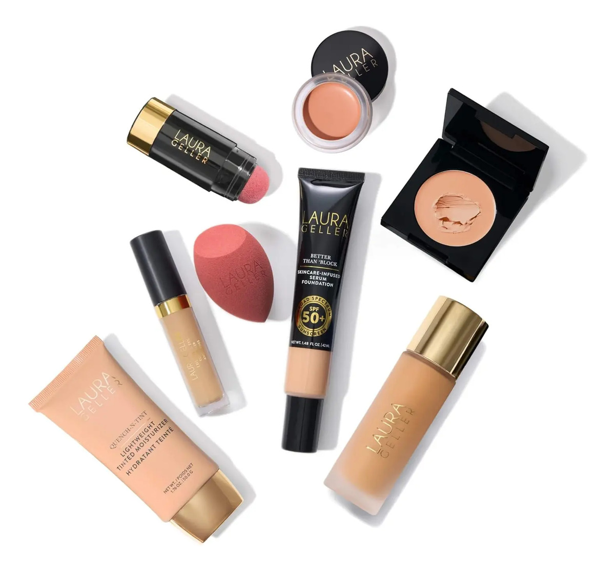Esponja De Maquillaje Para Cara Completa De Laura Geller New - Image 5