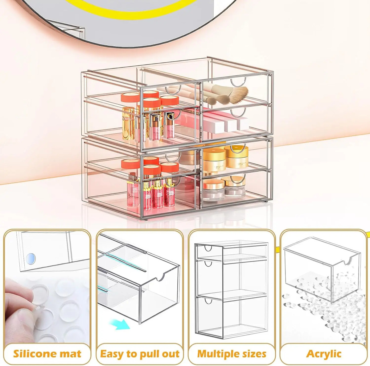 Organizador De Maquillaje Con 11 Cajones - Image 5