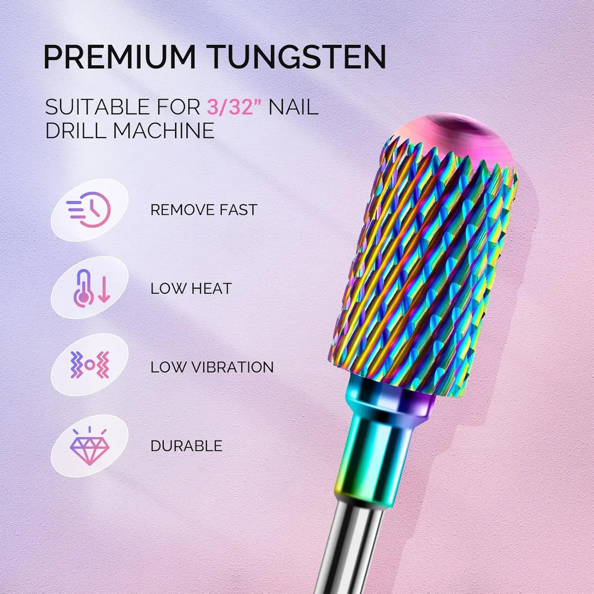 Broca De Uñas De Carburo De Tungsteno Diamante Para Esmalte - Image 4