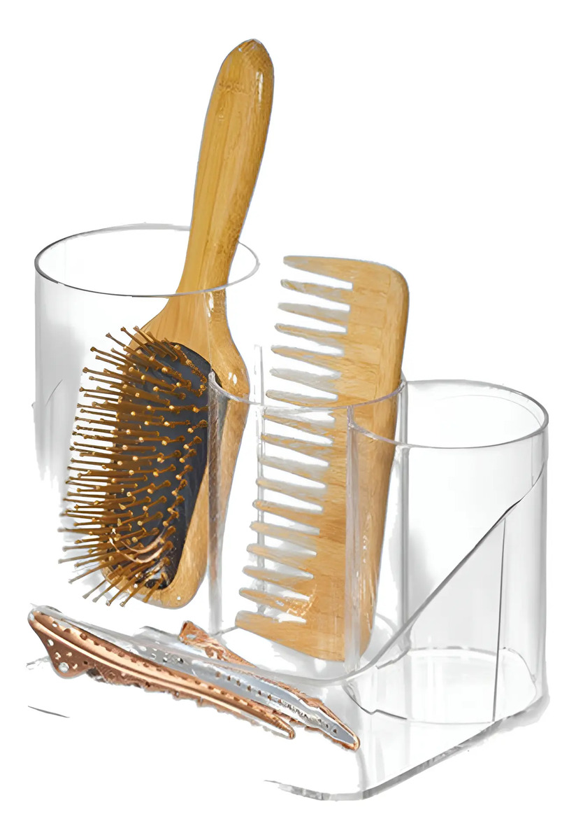 Interdesign Clarity Organizador Para El Cuidado Del Cabello Blanco