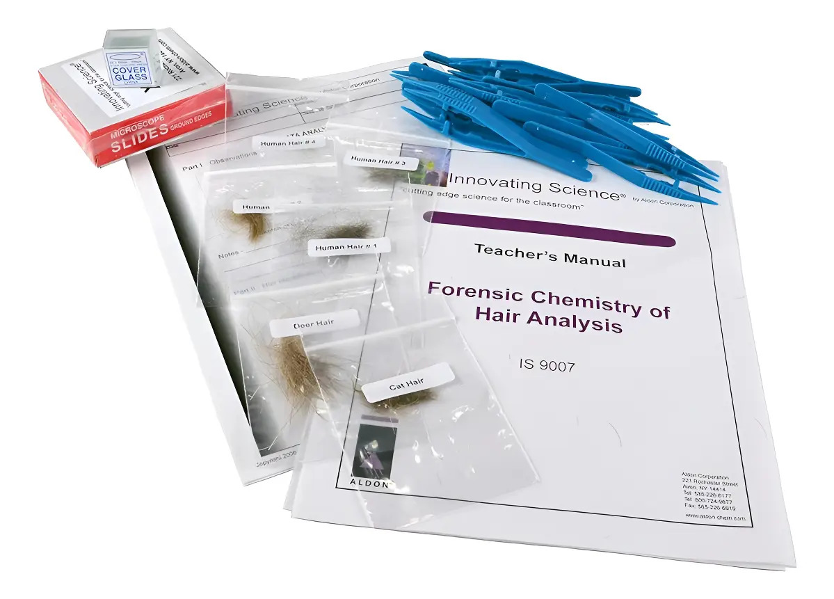 Kit De Análisis De Cabello Para Experimentos Educativos