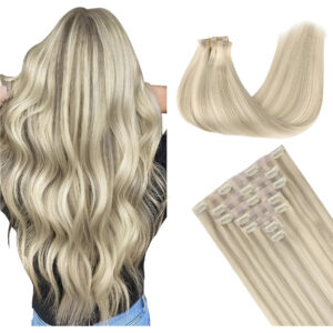 Extensiones Cabello Humano 40cm Rubio