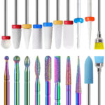 Brocas De Cerámica Para Cortar Uñas De 20 Piezas Diamante Pr