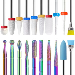 Brocas De Cerámica Para Cortar Uñas De 20 Piezas Diamante Pr