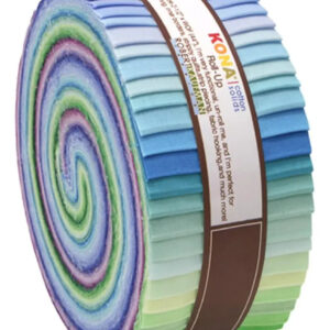 Rollo De Tiras Kona Solids Palette Sunset De 15,24 Cm De Anc