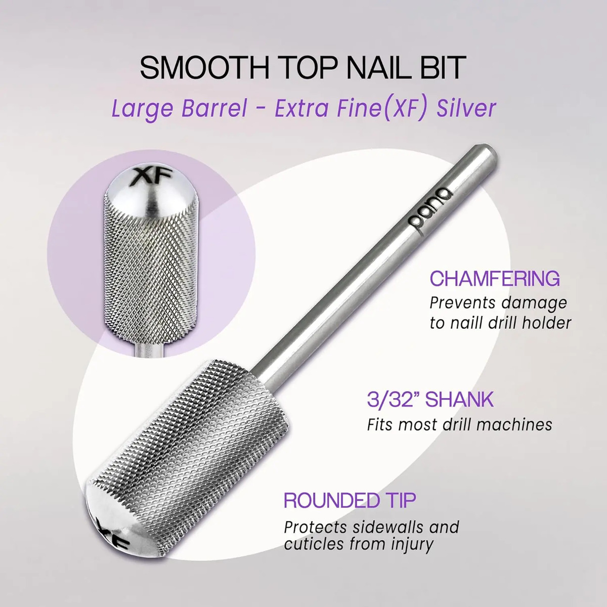 Broca De Carburo Para Uñas De 2,4 Cm De Diámetro Grande Para - Image 2
