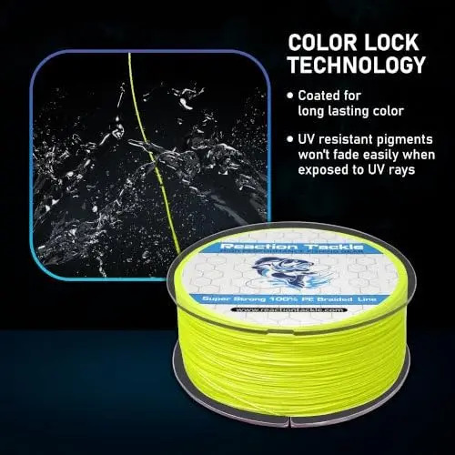 Reaction Tackle Diamond Blue 100lb 1500yd - Image 7