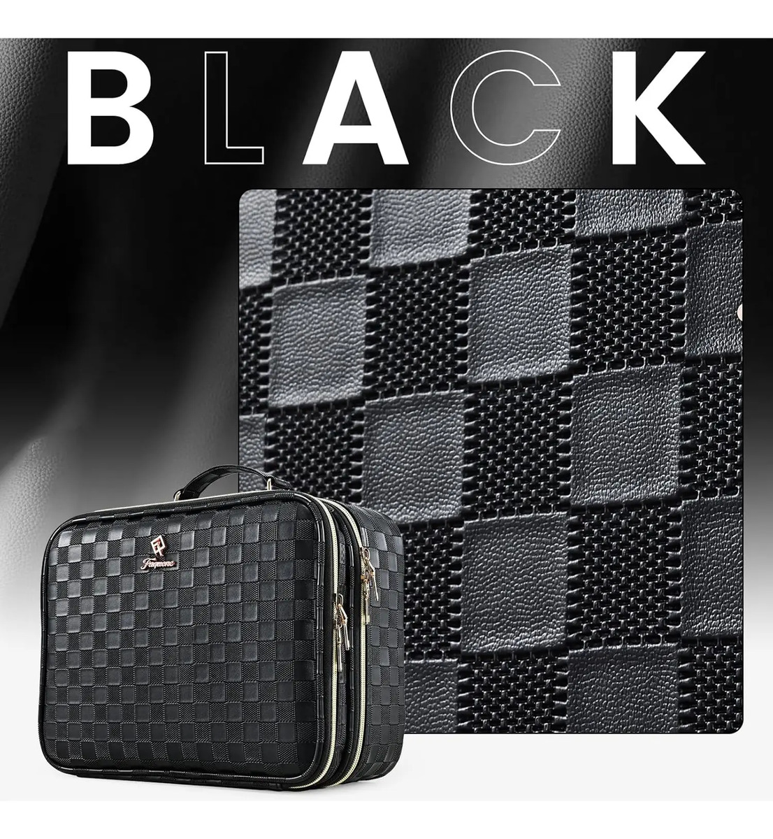 Bolsa De Maquillaje Con Luz Led, 31 Cm, Doble Capa Ajustable - Image 9