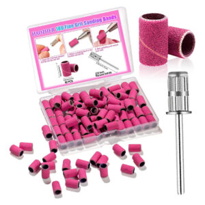 Pulidor De Uñas Profesional Con 80 Piezas Incluyendo Bandas