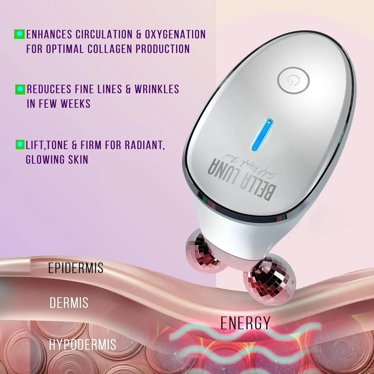 Dispositivo Facial 5 En 1 Para Tensar Y Reducir Arrugas En C - Image 6