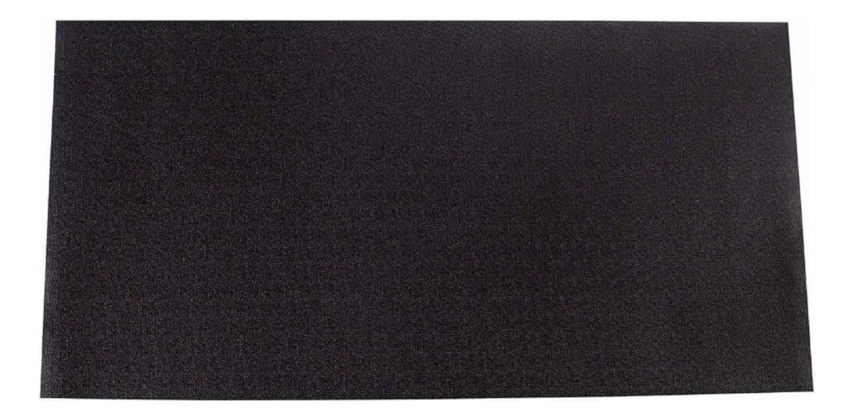 Alfombra De Mesa Para Peluquería De Pvc Y Espuma Negro 61x91