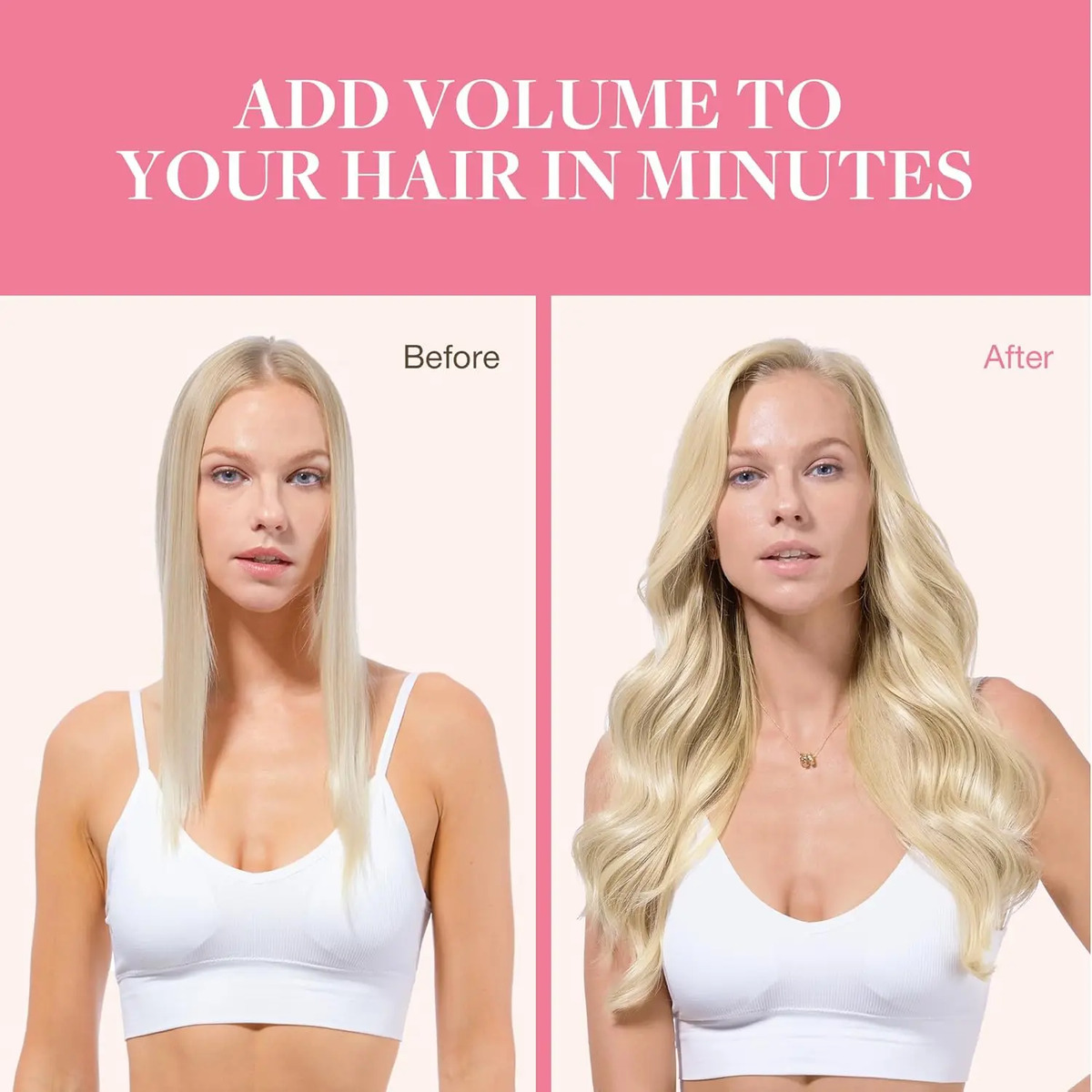 Extensiones De Pelo Humano Clip En 35 Cm - Image 4