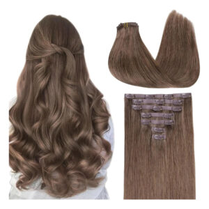 Cabello Humano De 35 Centímetros Castaño
