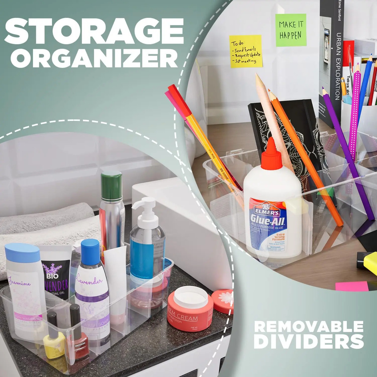 Organizador Bolsas De Té Multifuncióntransparente Resistente Blanco - Image 6