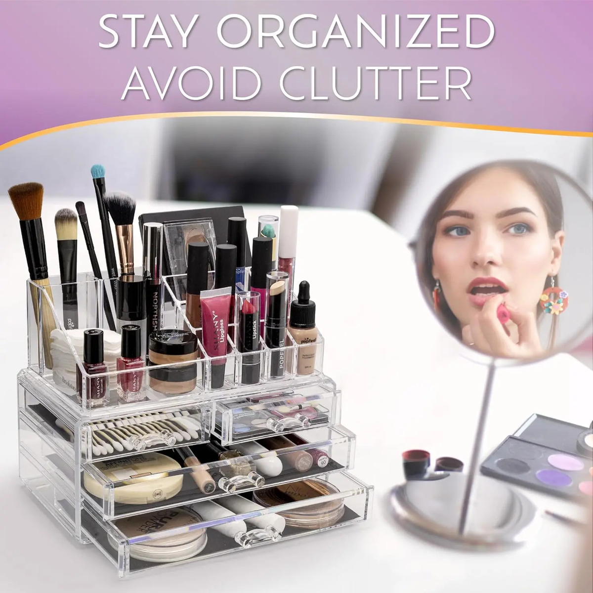 Organizador Brookstone Con Cajones Y Almacenamiento - Image 2