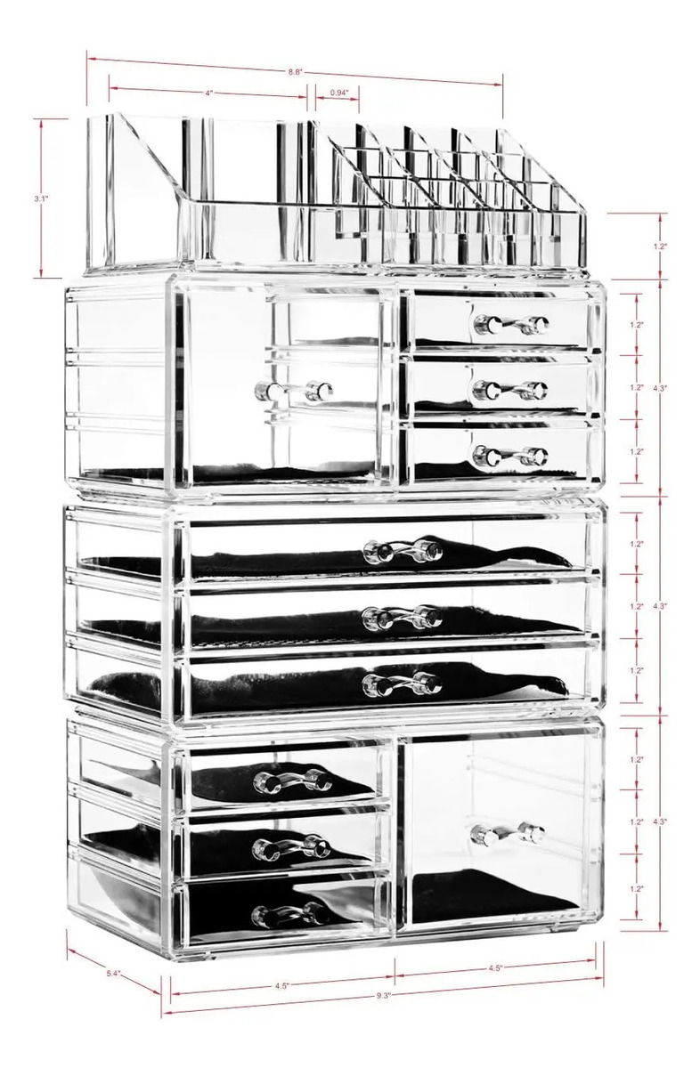 Organizador De Maquillaje Y Joyas De Acrílico Para Hogar - Image 8