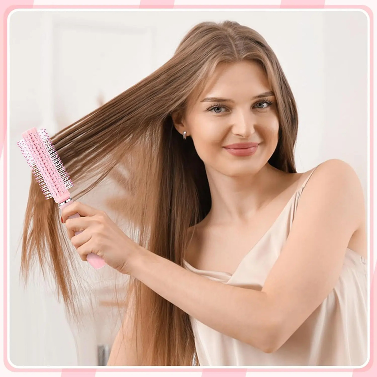 Peine De 6 Piezas Para Desenredar Y Peinar Cabello Liso Riza - Image 5