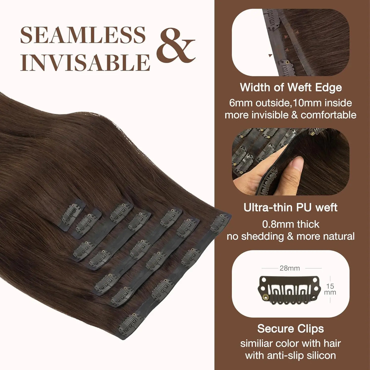 Extensiones Cabello Humano Remy Natural - Image 4