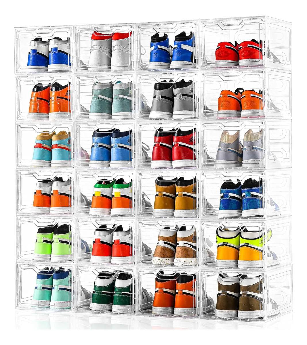 Organizador Transparente, 12 Cajas Apilables, Hasta 47 - Image 6