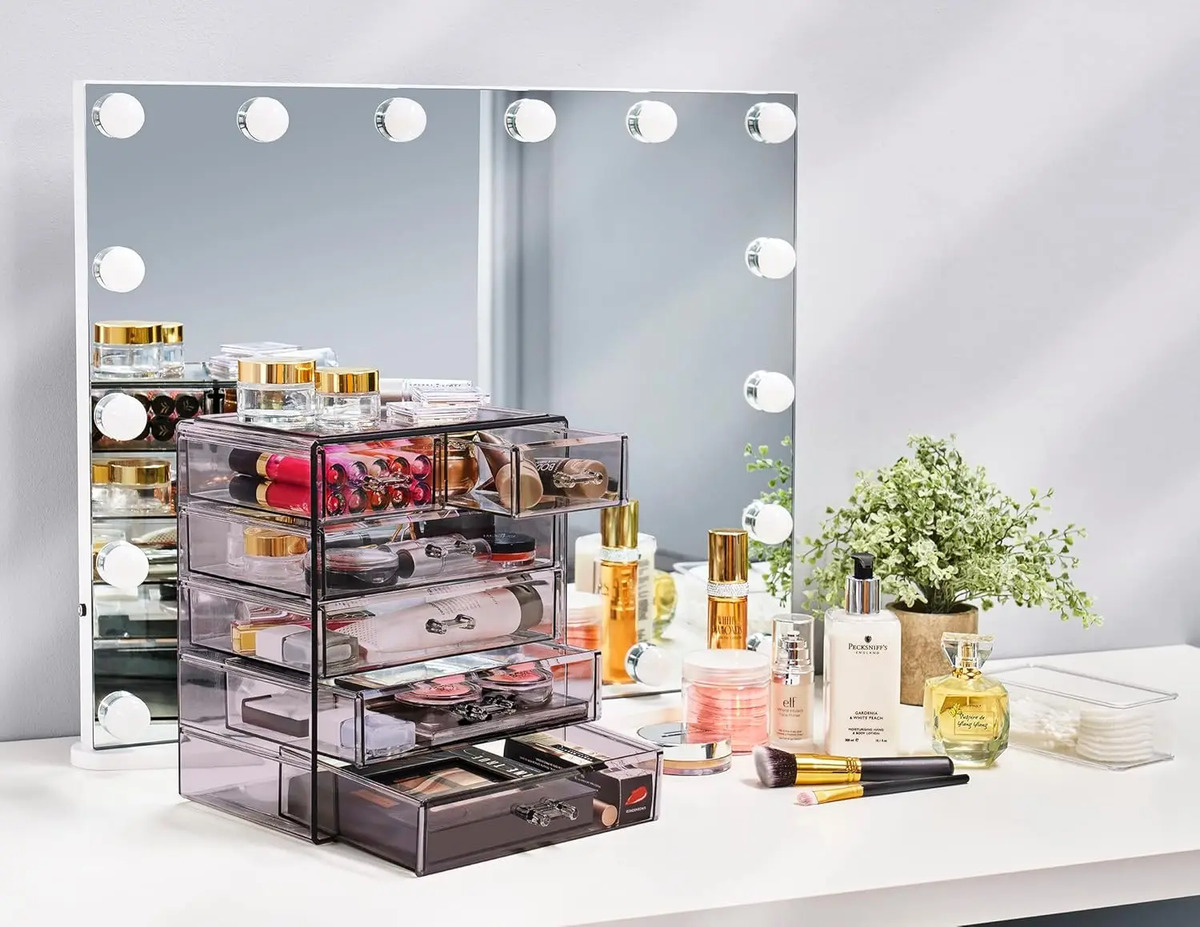 Organizador De Maquillaje Acrílico Sorbus Con Cajones - Image 3