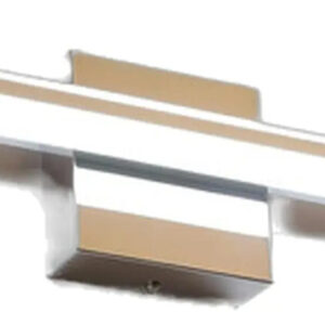 Barra De Luz Led Para Baño, 51 Cm, Cromada, 12w, Sobre Espej