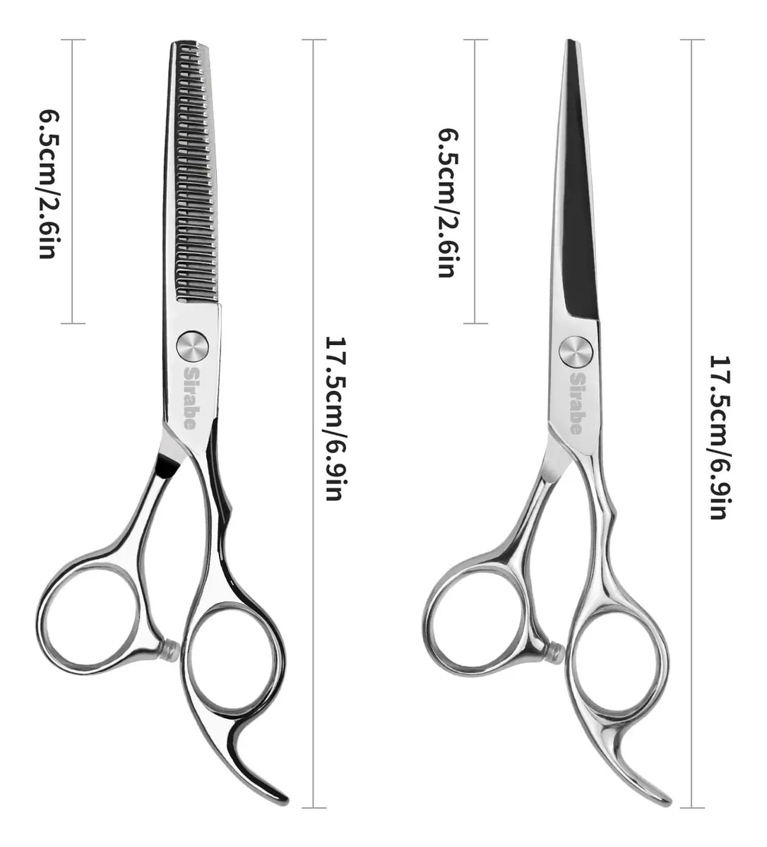 Tijeras De Corte De Pelo Profesionales De 16,5 Cm Para Barba - Image 6