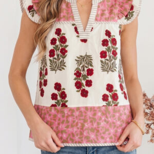Blusa Blanco A Rayas