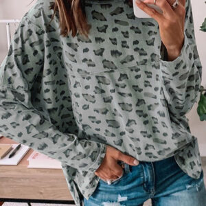 Top Animal Print Suelto