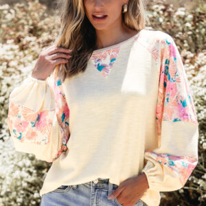 Blusa Damasco Floral
