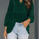 Blusa Verde Encaje