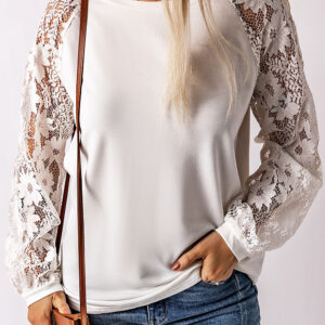 Top Blanco Encaje