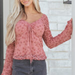 Blusa Durazno Floral