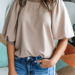 Blusa Gris Piedra