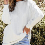 Top Blanco Cuello Redondo