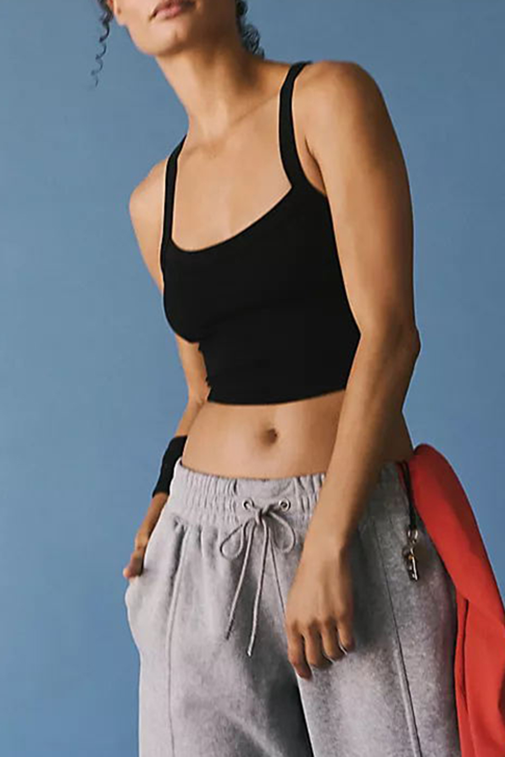 Top Corto Negro Deportivo Canalé Tiritas - Image 3
