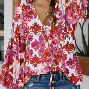 Blusa Rosa Fruncido Elástico