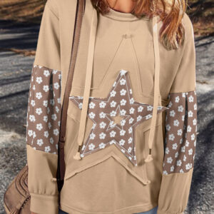 Hoodie Damasco Patchwork