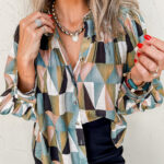 Camisa Verde Suelta